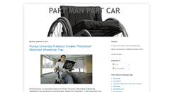 Desktop Screenshot of partmanpartcar.blogspot.com