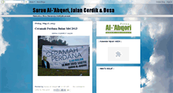 Desktop Screenshot of al-abqori.blogspot.com
