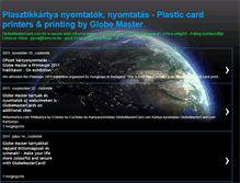 Tablet Screenshot of globemastercards.blogspot.com