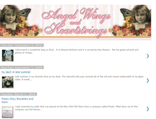 Tablet Screenshot of angelwingsandheartstrings.blogspot.com