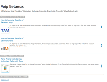 Tablet Screenshot of freevoipbetamax.blogspot.com