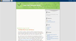 Desktop Screenshot of laserhairremovalpost.blogspot.com