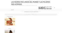 Desktop Screenshot of lasnegrasmaslindas.blogspot.com