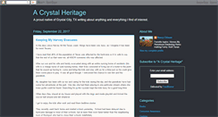 Desktop Screenshot of acrystalheritage.blogspot.com