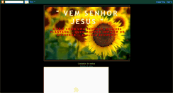 Desktop Screenshot of maranata-vemsenhorjesus.blogspot.com