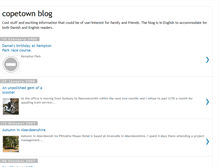 Tablet Screenshot of copetown.blogspot.com