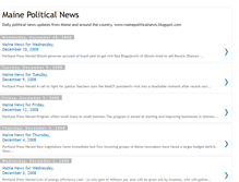 Tablet Screenshot of mainepoliticalnews.blogspot.com