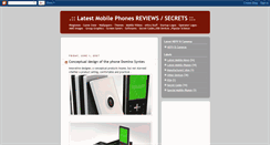 Desktop Screenshot of mobilessecrets.blogspot.com