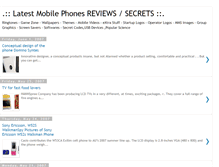 Tablet Screenshot of mobilessecrets.blogspot.com