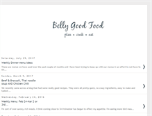 Tablet Screenshot of bellygoodfood.blogspot.com