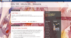 Desktop Screenshot of intro2dd.blogspot.com