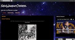 Desktop Screenshot of new-wakeup-order.blogspot.com