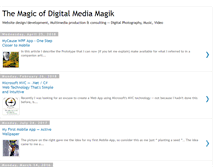 Tablet Screenshot of digitalmediamagik.blogspot.com