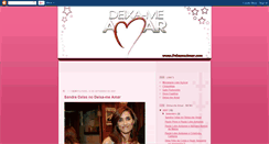 Desktop Screenshot of deixameamar.blogspot.com