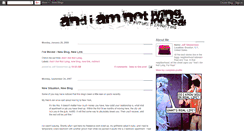 Desktop Screenshot of andiamnotlyingforreal.blogspot.com