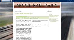 Desktop Screenshot of modelraildaily.blogspot.com