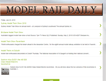 Tablet Screenshot of modelraildaily.blogspot.com