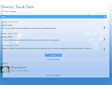 Tablet Screenshot of flowersbysharondouglas.blogspot.com
