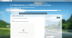 Desktop Screenshot of matematicastecno.blogspot.com