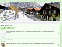 Tablet Screenshot of goldenmoments-chloe.blogspot.com