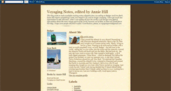 Desktop Screenshot of annie-hill.blogspot.com