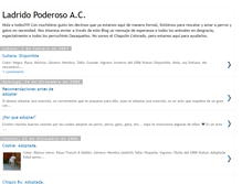 Tablet Screenshot of ladridopoderoso.blogspot.com