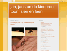 Tablet Screenshot of janjansendekinderen.blogspot.com