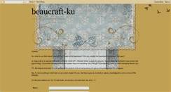 Desktop Screenshot of beaucraft-ku.blogspot.com