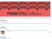 Tablet Screenshot of phxstylecollective.blogspot.com