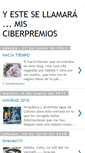 Mobile Screenshot of ciberpremios.blogspot.com