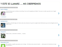 Tablet Screenshot of ciberpremios.blogspot.com