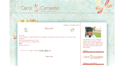 Desktop Screenshot of carolcamanhopessoal.blogspot.com