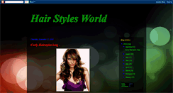 Desktop Screenshot of hair-stylesworld.blogspot.com
