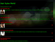 Tablet Screenshot of hair-stylesworld.blogspot.com