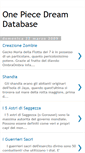 Mobile Screenshot of onepiecedreamdb.blogspot.com