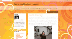 Desktop Screenshot of jasonandlarissahoover.blogspot.com