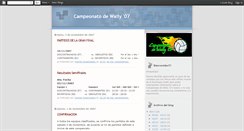 Desktop Screenshot of campeonato-wally.blogspot.com