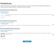 Tablet Screenshot of pazonoticias.blogspot.com
