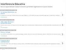 Tablet Screenshot of interferenciaeducativa1.blogspot.com