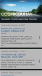 Mobile Screenshot of cosmicbuhay.blogspot.com