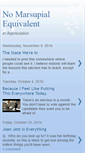Mobile Screenshot of nomarsupialequivalent.blogspot.com