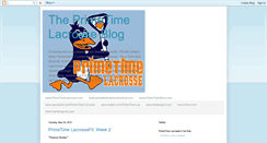 Desktop Screenshot of primetimelacrosse.blogspot.com