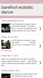 Mobile Screenshot of barefootecstaticdance.blogspot.com