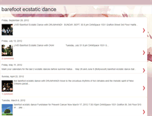 Tablet Screenshot of barefootecstaticdance.blogspot.com