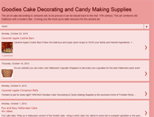 Tablet Screenshot of goodiescakedecorating.blogspot.com