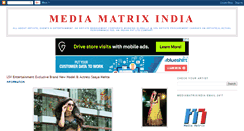 Desktop Screenshot of mediamatrixindia.blogspot.com