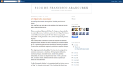 Desktop Screenshot of franciscoaranguren.blogspot.com