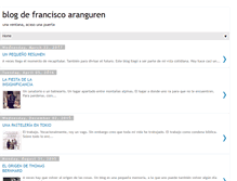 Tablet Screenshot of franciscoaranguren.blogspot.com