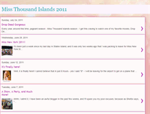 Tablet Screenshot of missthousandislands2011.blogspot.com