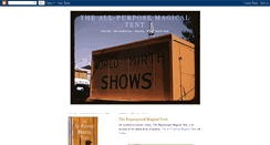 Desktop Screenshot of allpurposemagicaltent.blogspot.com